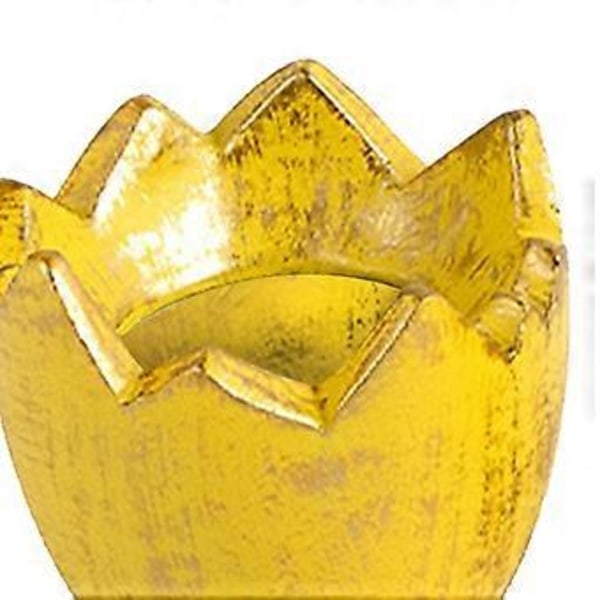 Tealight Ljusstake Ljusstakar Staty för Skrivbord Påsk (Äggskal) Eggshell