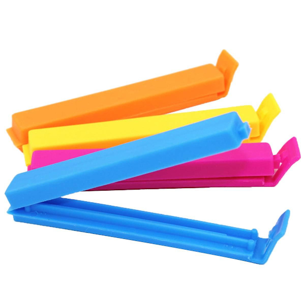 30 stk. Snacks Plastikposeklemmer Klemme Poselukning Forseglingsposeklemmer Madlukning Klemmer Til Køkkenet Snackpose Havregrynpose