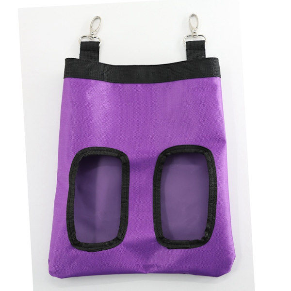 Purppuraväri heinäsyöttölaite kaniinille, marsulle, ruokintapussi R