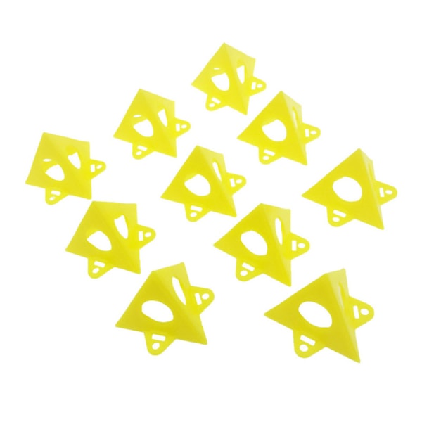 10 st Pyramid Stativ Set Triangel Stativ Målarverktyg Triangel P