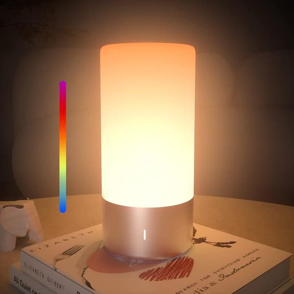 Sæt i Creative Touch Sensitive Colorful Atmosphere LED-sengelampe