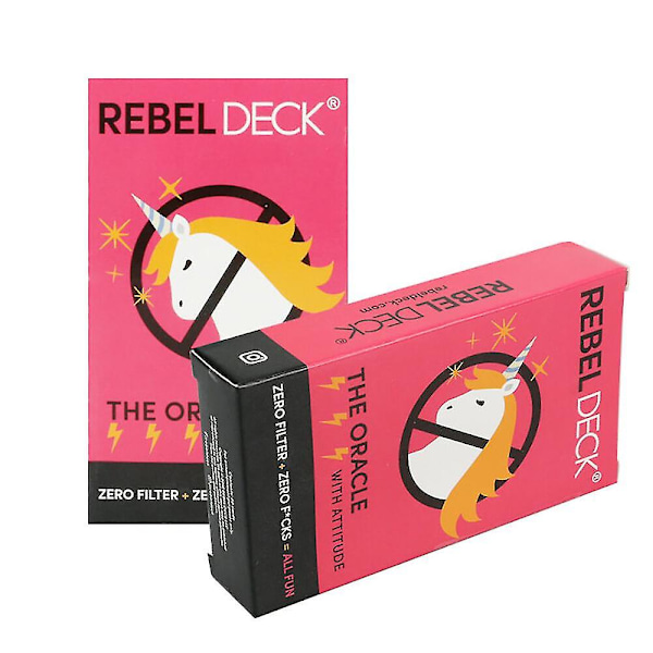 Rebel Deck Brädspel Oracle Med Attityd Kort Familjespel