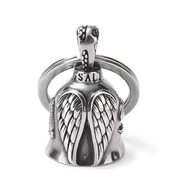 Men's Eagle Wings Usa Bell Pendant