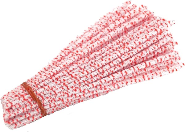 80 stk Chenille Wire Pipe Brushes Set for Crafts and Decoratin