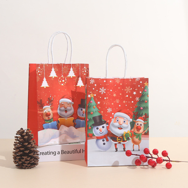 Christmas gift bag Mario Santa Claus 12 pieces 21*15*8cm