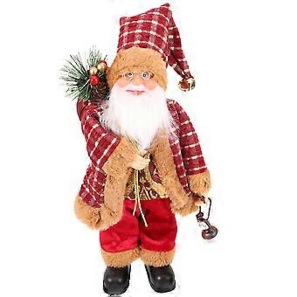 1 st Jultomte Docka Julleksak Festlig Gåva Skrivbordsdekoration för Hem Butik