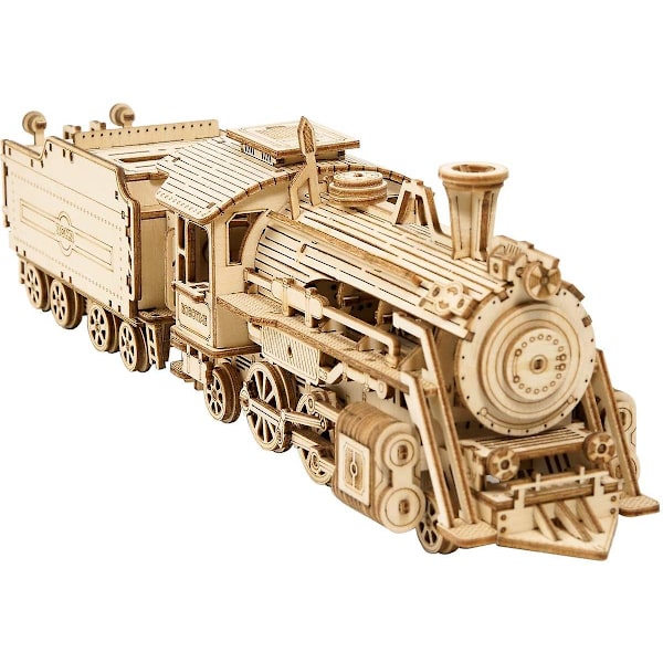 3D-pussel för vuxna, träleksaksmodeller, byggsatser för Prime Steam Express