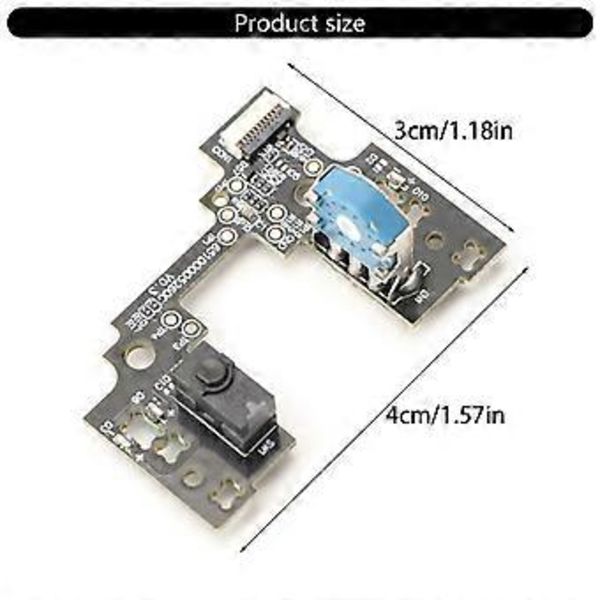 Muse Øvre Bundkort MicroSwitch Knap Tastatur Knap Modul til V3Pro Mus