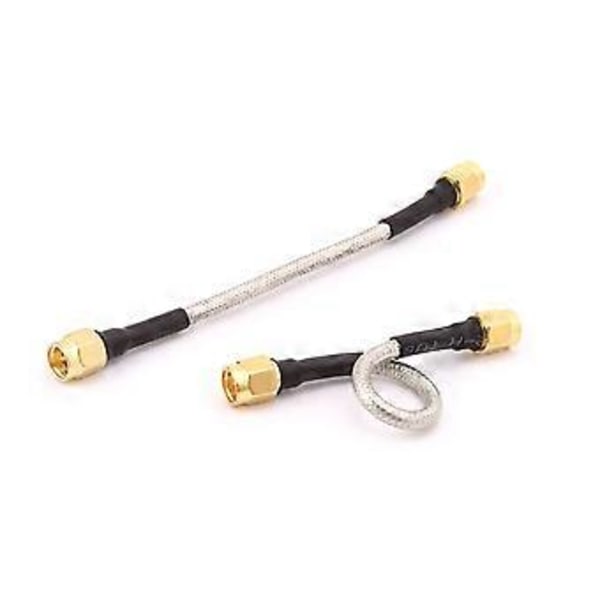 10kpl SMA Uros - SMA Uros RG402 Pigtail-kaapeli 10cm Puolijäykkä Liitin Koaksiaalinen Muu