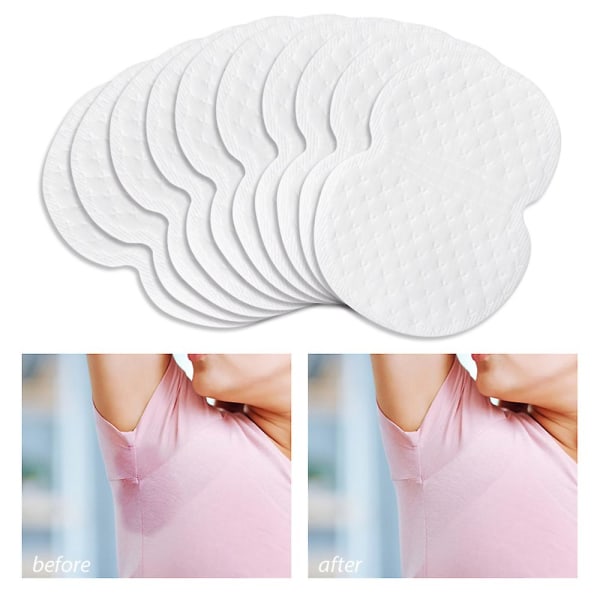 10 stk. svedunderlagspuder til kjoler, tøj, sveddeodorantpuder, armhulepleje, svedabsorberende puder, deodorant til kvinder og mænd (10 stk.)