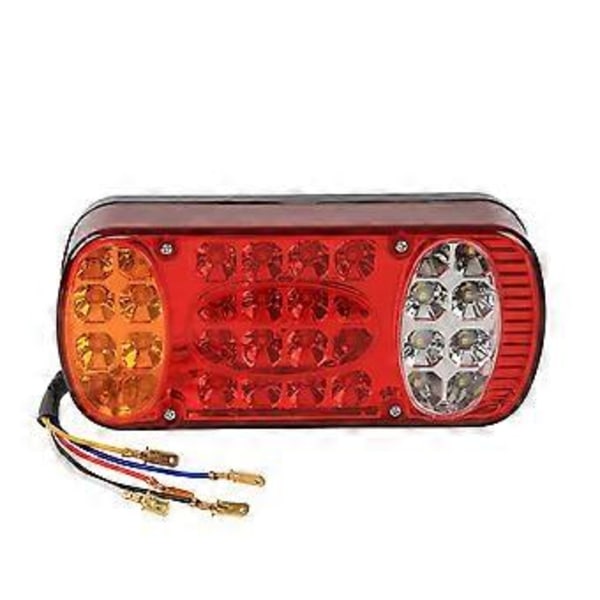 12-24V 32LED IP65 Bremselygte Bagbremse Indikator Lampe Lastbil Trailer Campingvogn 22*9.5*5.5cm