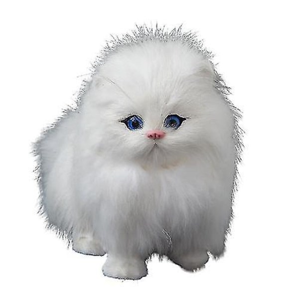 Söt katt plysch elektronisk docka