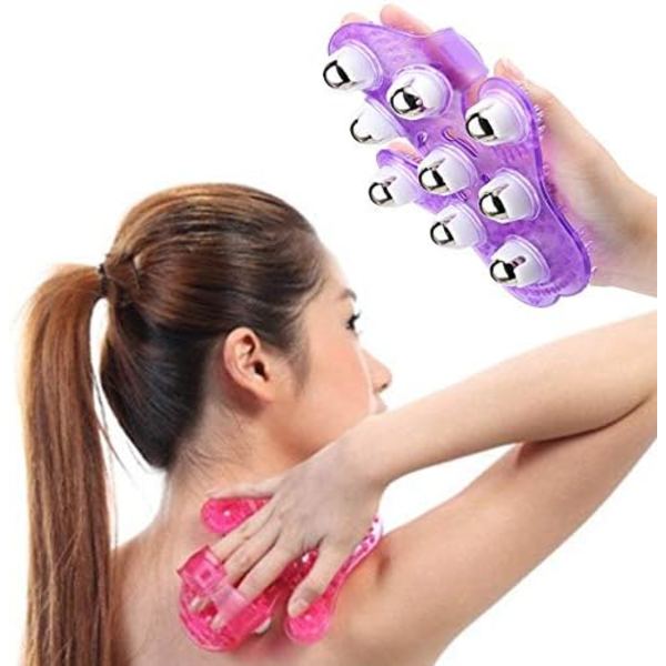 1 stk. Pink Anti Cellulite Massage Handske, Anti Cellulite Massage Bru