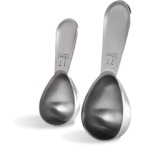 15ml&30ml Coffee Measuring Spoon Made of Durable 18/8 Stainless S