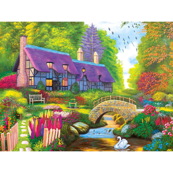 (28) 3 stykker DIY Diamond Painting  Jule Kit, 5D Jule Broderi