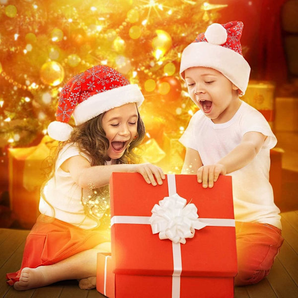 2 stycken julstrumpor - för julgodispåsar - tomte