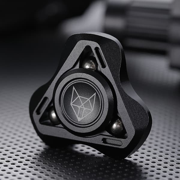 Metal Fingertip Gyroscope Linghu EDC Decompression Toy Creative S