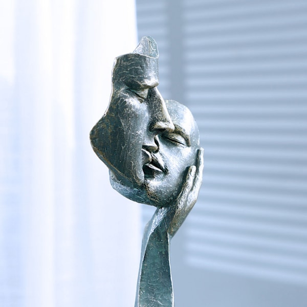 Moderne skulptur Par i kærlighed skulptur