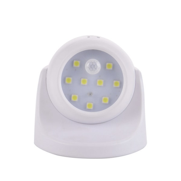 2 LED-ljusstyrd human body dubbelinduktion energibesparing