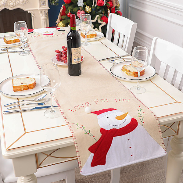 Julemandens bordflag, 178*35cm