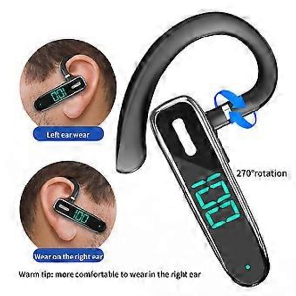 Bluetooth 5.3 Langaton Kuuloke Ajoon Rekkakuskille Melua Vaimentavat Nappikuulokkeet