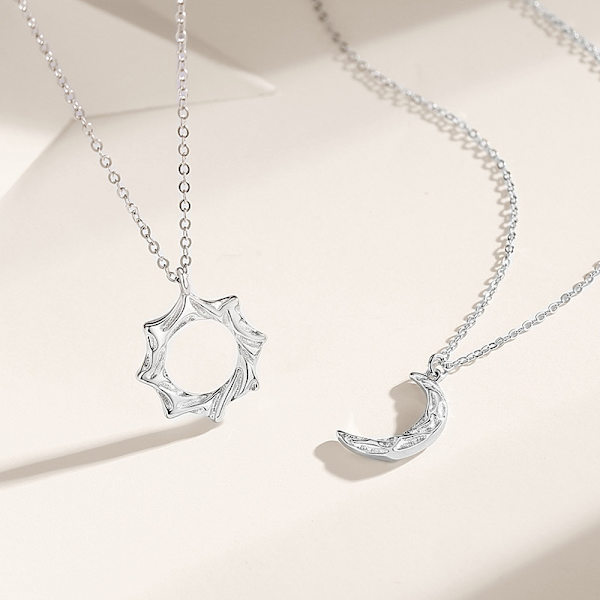 2 halsband för kalla vindälskare, män och kvinnor, INS måne solhänge fa