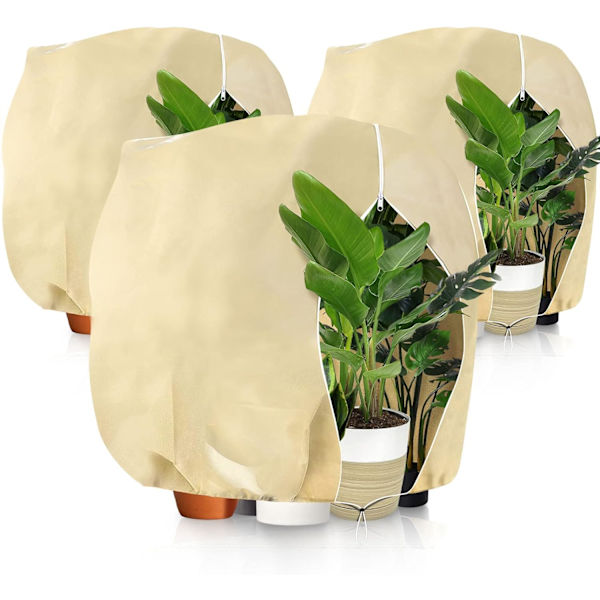 3-pak plantefrostbeskyttelse, kuldebeskyttelse, plantebeskyttelse,