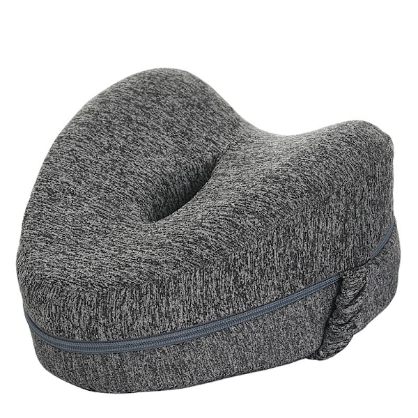 (Mørkegrå) Ergonomisk Memory Foam Benpude Knæpude