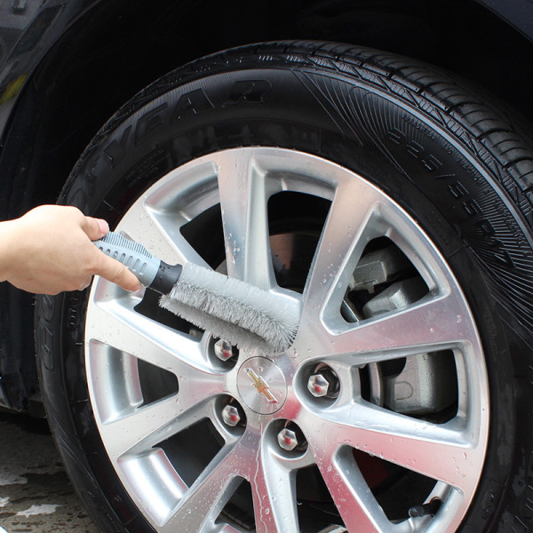 Brosse de moyeu de voiture brosse de pneu brosse de nettoyage de pneus brosse de lavage de voiture produits de nettoyage de voiture