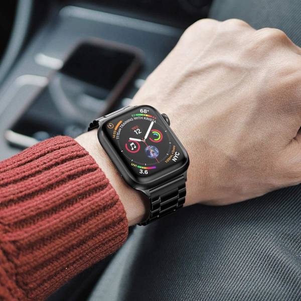 Kompatibel med Apple Watch Band 41mm 40mm 38mm, Business Stainl