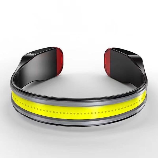 COB+ LED Röd och Vitt Ljus Inbyggt Batteri TYPE-C Laddning COB