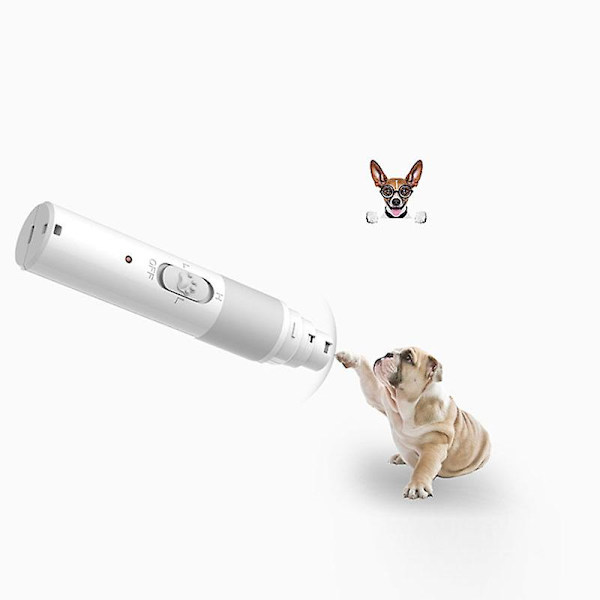 Hundesliper, kjæledyrsliper med oppladbare hundeneglesaks for små, mellomstore og store hunder