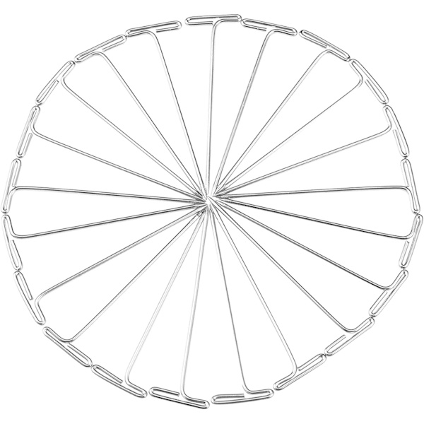 200 stk. T-formede hårnåle til parykker, hårnåle, 38 mm