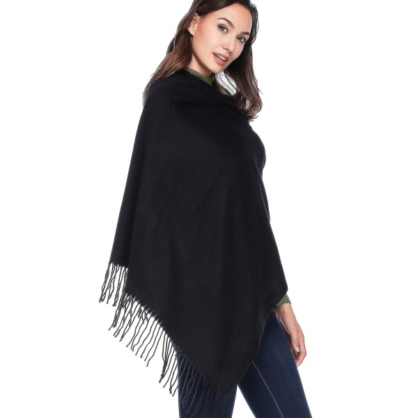 Kashmiruld Shawl Wraps Tyk Blød Pashmina Sjal Kashmir Sjal Stort Sjal Hoved Sjal