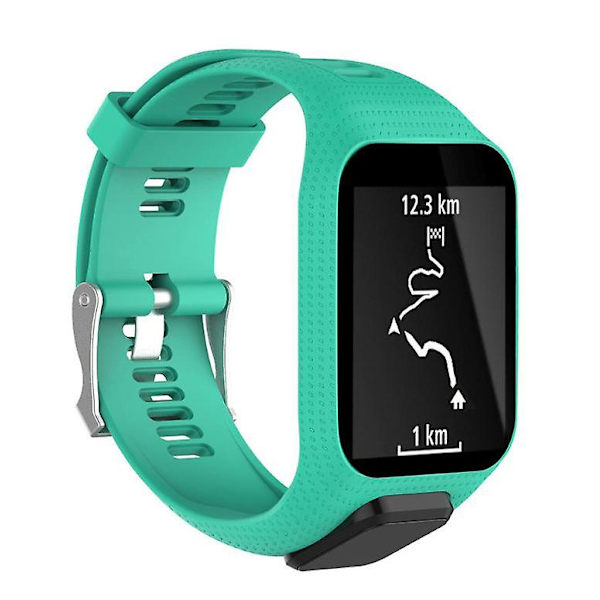 Ohp Tomtom Spark Runner 2/3 Gummiband Golfer2 Adventunrer Armbånd（Grøn）