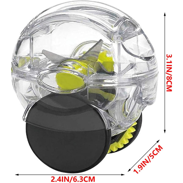 Sort Rullende Hvidløg Hakker, Høj Effektiv Hvidløgspresser, Knus