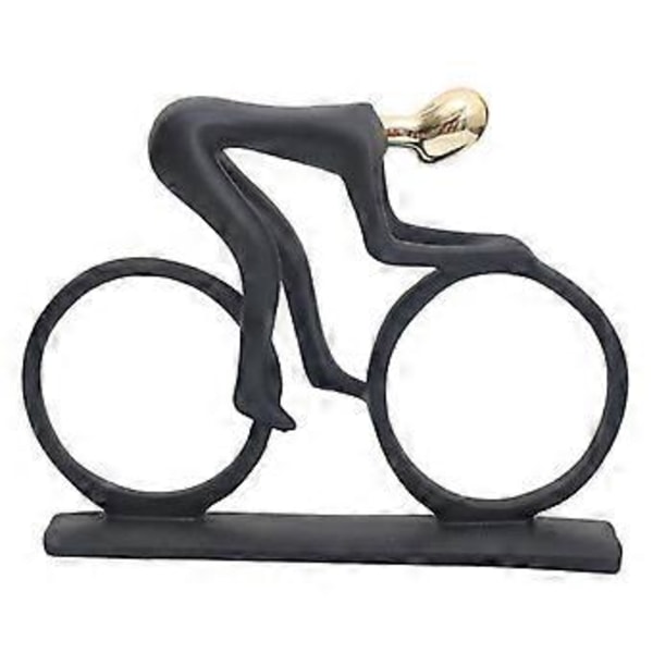 Abstrakt Sportfigur Kreativ Skulptur Sandsten Hylla Staty Ornament Semestergåva (Ryttare) Rider