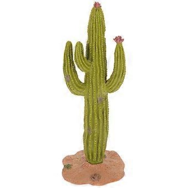 Kunstig Kaktus Simulationsplante Simuleret Kaktus Ornament Falsk Plantemodel (14.00X5.30X5.30CM Som Vist)