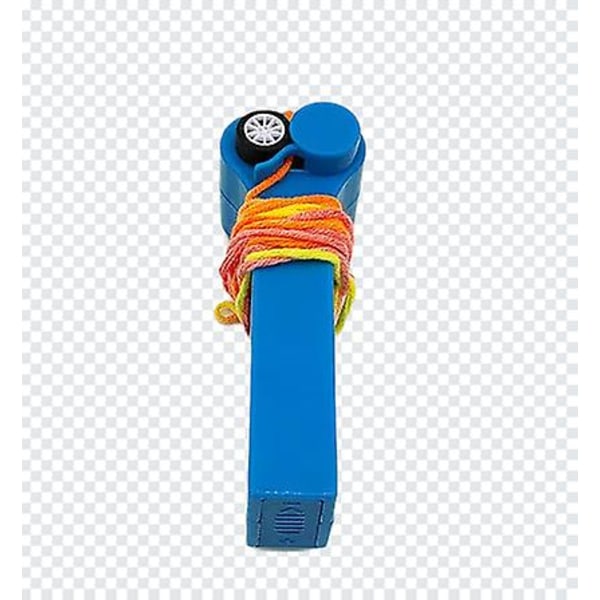 Reb Launcher Thruster Zip String Reb Propeller Legetøj Med Reb Controller Interessant Sjovt Electirc Reb Legetøj（gammel blå）