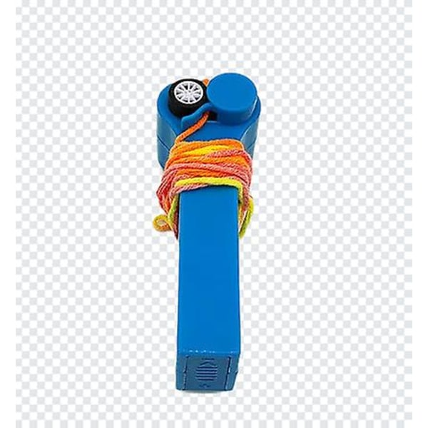 Repskyttare Thruster Zip String Propellerleksak med repkontroll Intressant roligt elektriskt rep leksak（gammal blå）