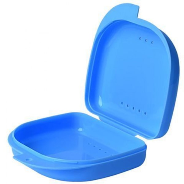 2 stk. proteseboks proteseholder delproteseboks (lys