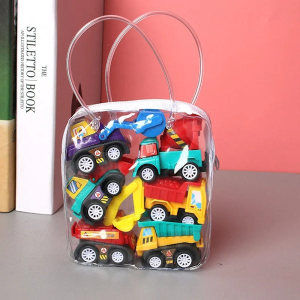Mini-vetomoottorilla varustetut automallit, autolelut, työkoneet,