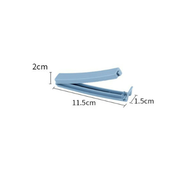 En uppsättning med 5 st röda bärbara minitejpförslutare, 11,5 cm × 1,5 cm × 2 cm fo