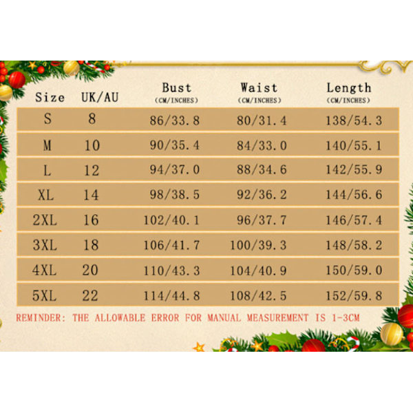Jultomtens kläder Jultomtens kläder Plus Size, Damstorlek