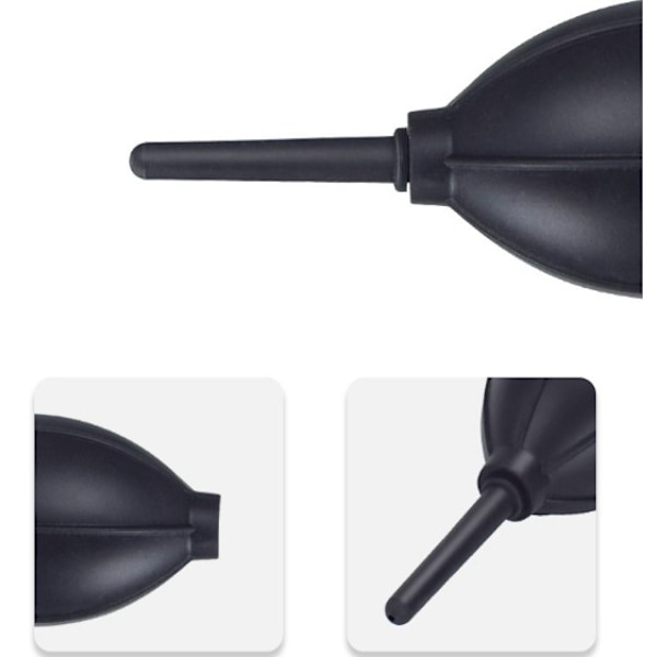 1 st Pear-blåsare. Fläktbälg för rengöring av kamera och sensor. En E