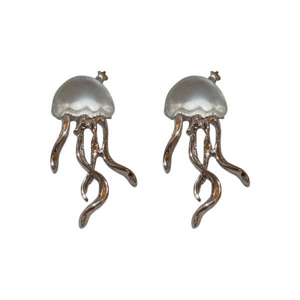 Silver needles new sea creature earrings fashion creative design