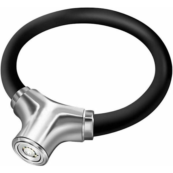 Cykelhjul Skivbromslås Bärbar Stålkabel Stöldskyddsring Lås