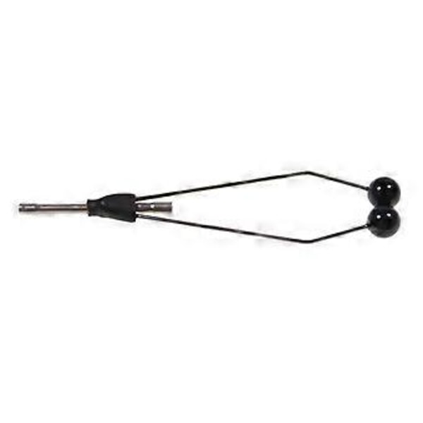 til Kreativ Bobbin Fluefiskeri Bindeværktøj Keramik + Metal Justerbar Bobbin Tråder Spoleværktøj 11cm/4.33in