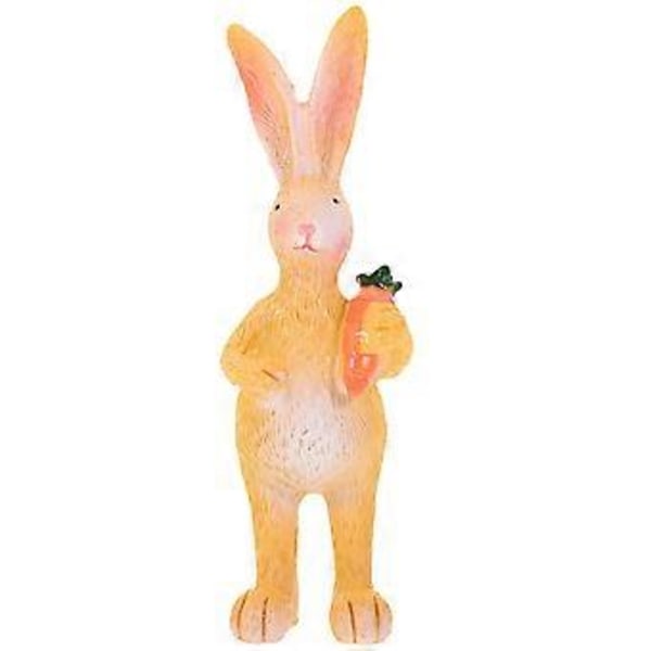 Påskhare Figur Påskhare Dekoration Vårhare Staty Påskfest Hare Staty Dekor