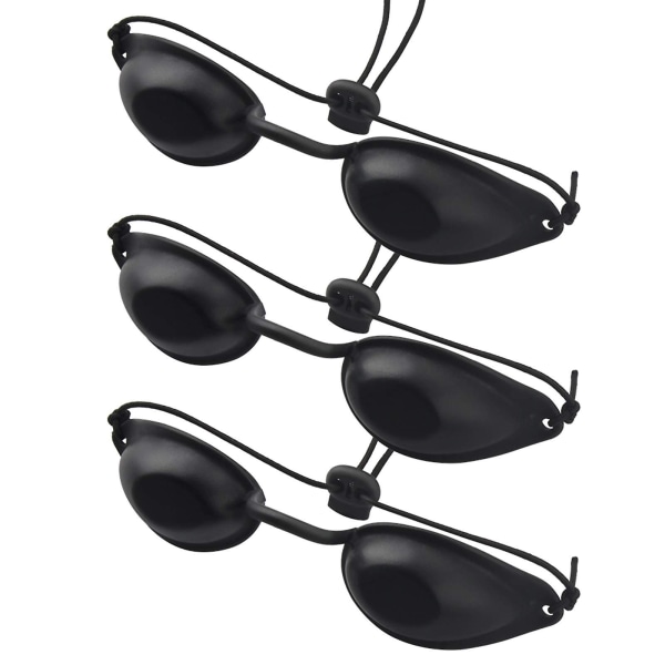 3 st Uv-skyddsglasögon, solariumsglasögon, skyddsglasögon för laserterapi, Ipl-hårborttagning